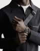 Longines Spirit L3.812.4.63.2 Αυτόματο Ανοξείδωτο ατσάλι Δερμάτινο λουρί καφε χρώματος Ανθρακί χρώμα καντράν Κεραμική στεφάνη