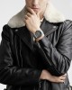 Longines Spirit L3.812.4.53.6 Αυτόματο Ανοξείδωτο ατσάλι Μπρασελέ Μαύρο χρώμα καντράν Κεραμική στεφάνη
