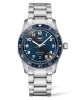 Longines Spirit L3.812.4.93.6 Αυτόματο Ανοξείδωτο ατσάλι Μπρασελέ Μπλε χρώμα καντράν Κεραμική στεφάνη