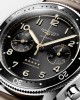 Longines Spirit Flyback L3.821.4.53.2 Αυτόματο Ανοξείδωτο ατσάλι Δερμάτινο λουρί καφε χρώματος Μαύρο χρώμα καντράν Κεραμική στεφάνη
