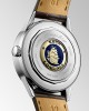 Longines Flagship Heritage L4.815.4.62.2 Αυτόματο Ανοξείδωτο ατσάλι Καφέ δερμάτινο λουρί Καφέ χρωμά καντράν