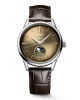 Longines Flagship Heritage L4.815.4.62.2 Αυτόματο Ανοξείδωτο ατσάλι Καφέ δερμάτινο λουρί Καφέ χρωμά καντράν
