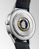 Longines Flagship Heritage L4.815.4.92.2 Αυτόματο Ανοξείδωτο ατσάλι Μπλε δερμάτινο λουρί Μπλε χρωμά καντράν