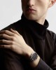 Longines Elegant Collection L4.911.4.71.2 Αυτόματο Ανοξείδωτο ατσάλι Μαύρο ανακυκλώσιμο λουρί Ανθρακί χρώμα καντράν Λατινική αρίθμιση