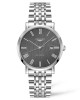 Longines Elegant Collection L4.911.4.71.6 Αυτόματο Ανοξείδωτο ατσάλι Μπρασελέ Ανθρακί χρώμα καντράν Λατινική αρίθμιση