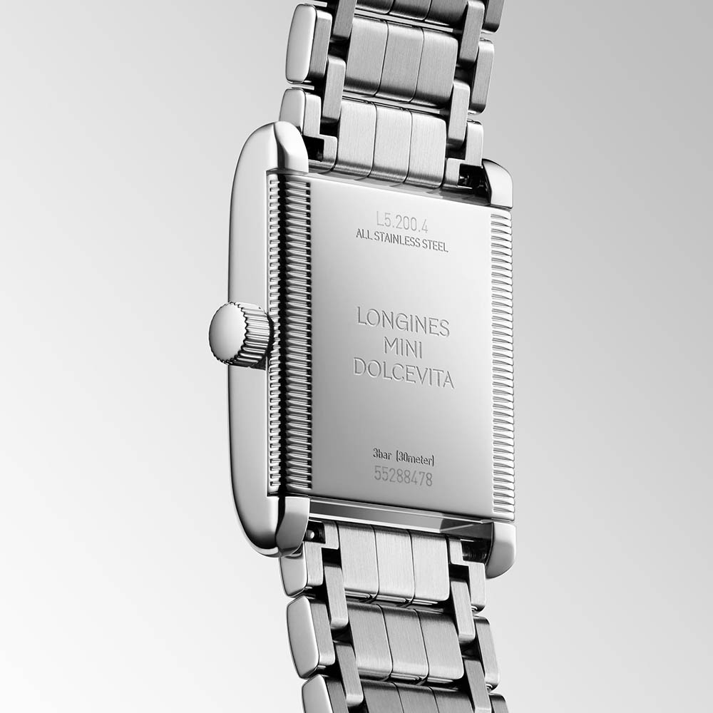 Longines Mini DolceVita L5.200.4.75.6 Quartz Stainless steel Bracelet White colour dial