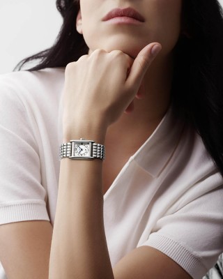 Longines Mini DolceVita L5.200.4.75.6 Quartz Ανοξείδωτο ατσάλι Μπρασελέ Λευκό χρώμα καντράν