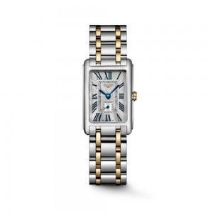 Longines DolceVita L5.255.5.70.7 Quartz Επιχρυσωμένο ανοξείδωτο ατσάλι 18 καρατίων Μπρασελέ Ασημί χρώμα καντράν Λατινική αρίθμηση