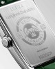 Longines DolceVita L5.512.4.71.A Quartz Ανοξείδωτο ατσάλι Δερμάτινο λουρί πράσινου χρώματος Λευκό χρώμα καντράν Λατινική αρίθμηση