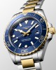 Longines HydroConquest L3.769.3.96.7 Quartz Ανοξείδωτο ατσάλι Διμεταλλικό Μπρασελέ Μπλε χρώμα καντράν