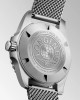 Longines HydroConquest L3.779.4.90.6 Αυτόματο Ανοξείδωτο ατσάλι Milanese Μπρασελέ Μαύρο χρώμα καντράν
