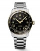 Longines Spirit Zulu Time L3.812.5.53.6   Αυτόματο Ανοξείδωτο ατσάλι Μπρασελέ Μαύρο χρώμα καντράν Κεραμική στεφάνη