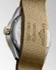 Longines Spirit Zulu Time L3.812.5.53.9  Αυτόματο Ανοξείδωτο ατσάλι Συνθετικό λουρί καφε χρώματος Μαύρο χρώμα καντράν Κεραμική στεφάνη