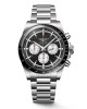 Longines Conquest Chronograph L3.835.4.52.6 Αυτόματο Ανοξείδωτο ατσάλι Μπρασελέ Κεραμική στεφάνη Μαύρο χρώμα καντράν