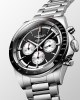 Longines Conquest Chronograph L3.835.4.52.6 Αυτόματο Ανοξείδωτο ατσάλι Μπρασελέ Κεραμική στεφάνη Μαύρο χρώμα καντράν