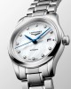 Longines Master Collection L2.449.4.87.6  Αυτόματο Ανοξείδωτο ατσάλι Μπρασελέ Λευκό φίλντισι καντράν Διαμάντια