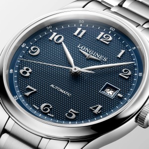 Longines Master collection L2.950.4.93.6 Αυτόματο Ανοξείδωτο ατσάλι Μπρασελέ Μπλε χρώμα καντράν
