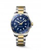 Longines HydroConquest L3.769.3.96.7 Quartz Ανοξείδωτο ατσάλι Διμεταλλικό Μπρασελέ Μπλε χρώμα καντράν