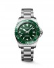 Longines HydroConquest L3.779.4.06.6 Αυτόματο Ανοξείδωτο ατσάλι Μπρασελέ Πράσινο χρώμα καντράν Κεραμική στεφάνη