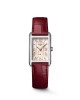 Longines DolceVita L5.255.4.28.2 Quartz Ανοξείδωτο ατσάλι Κόκκινο δερμάτινο λουρί Ιβουάρ χρώμα καντράν