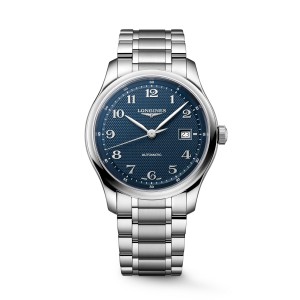 Longines Master collection L2.950.4.93.6 Αυτόματο Ανοξείδωτο ατσάλι Μπρασελέ Μπλε χρώμα καντράν