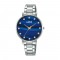 Lorus Classic RG227VX9 Quartz Stainless Steel Bracelet Blue color dial Crystalls