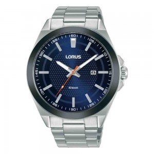 Lorus Sports RH937PX9 Quartz Stainless Steel Bracelet Blue color dial