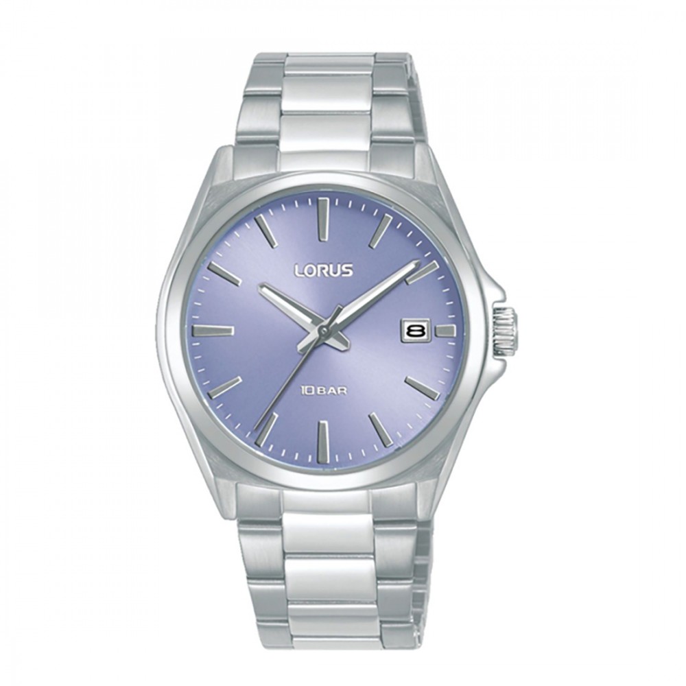 Lorus Sports RH955SX9 Quartz Ανοξείδωτο ατσάλι Μπρασελέ Γαλάζιο χρώμα καντράν