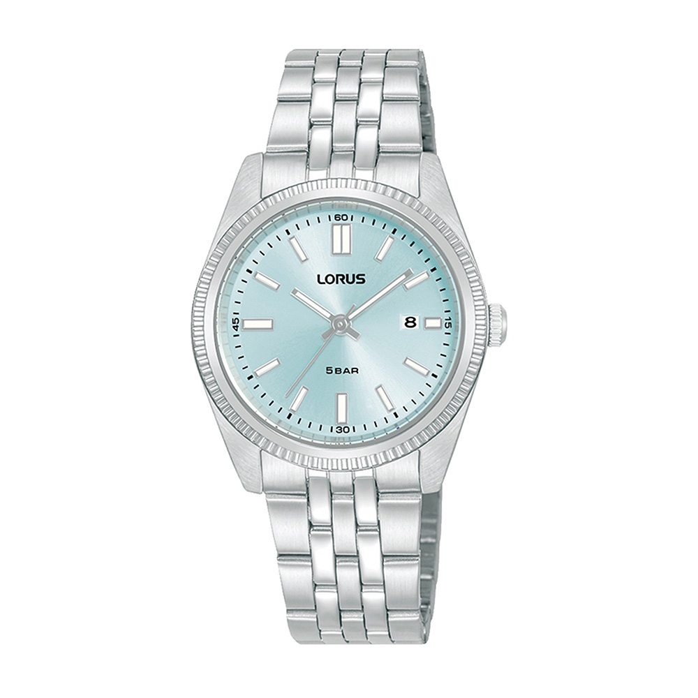 Lorus Classic RJ275BX9 Quartz Ανοξείδωτο ατσάλι Μπρασελέ Γαλάζιο χρώμα καντράν