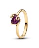 Pandora Αστραφτερό Δαχτυλίδι Disney Sally Πέτρες Ασήμι 925 Βαθμών Κωδικός 164734C01-52
