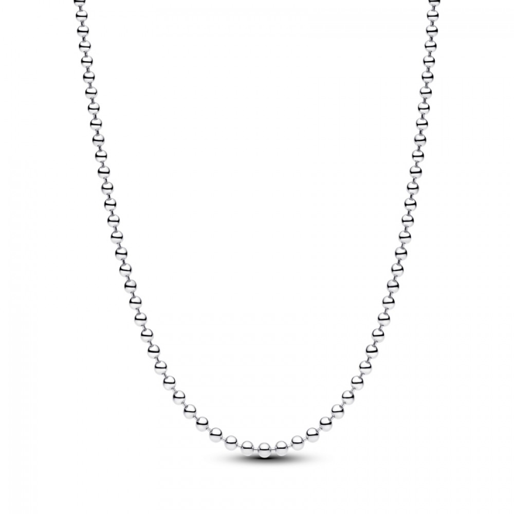 Pandora Κολιέ Μπίλιες Ασήμι 925 Βαθμών Κωδικός 394452C00-50