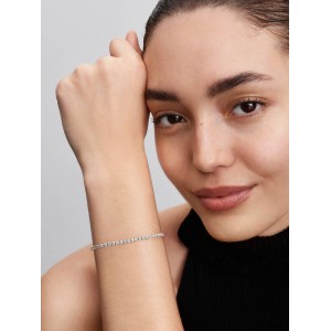 Pandora Βραχιόλι Ριβιέρα Ασήμι 925 Βαθμών Πέτρες Κωδικός 591469C01-18