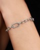 Pandora Βραχιόλι Μικρούς Κρίκους Ασήμι 925 Βαθμών Κωδικός 599662C00-3
