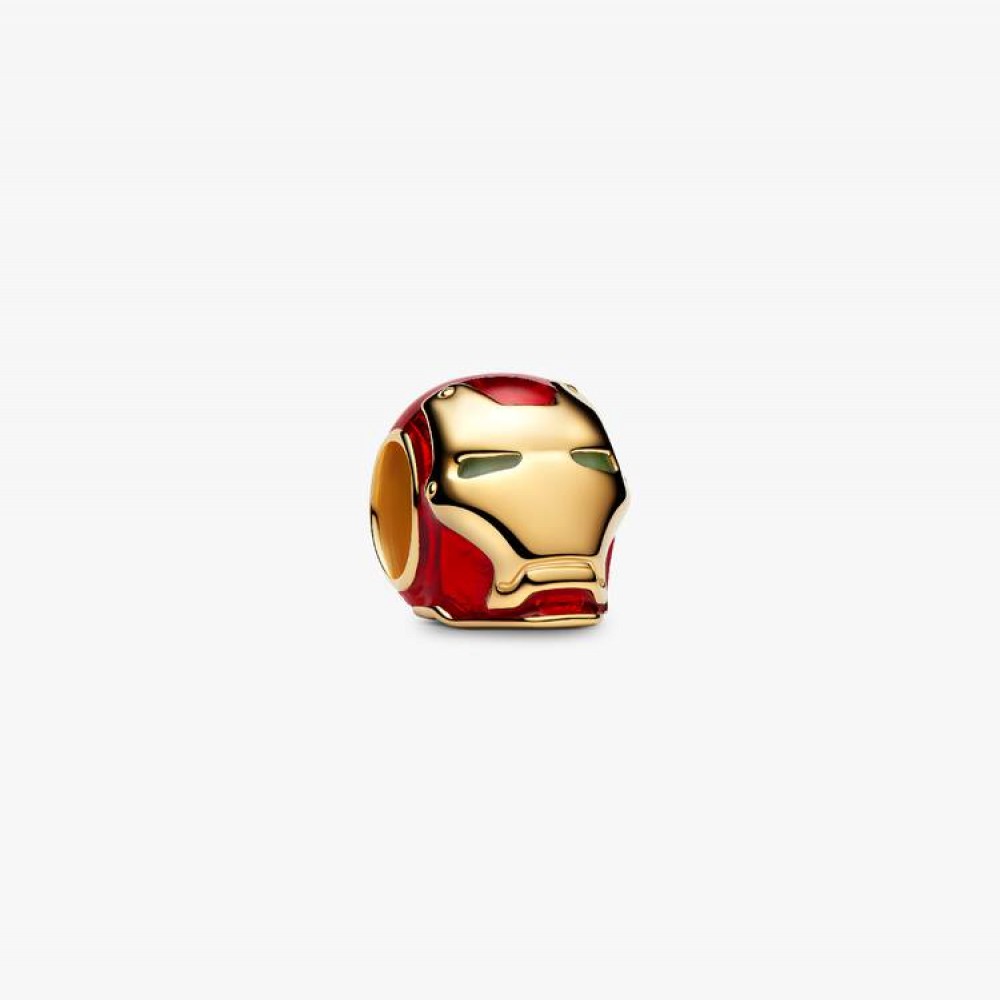 Pandora Σύμβολο Κράνος Iron Man Marvel Ασήμι 925 Βαθμών Κωδικός 764213C01