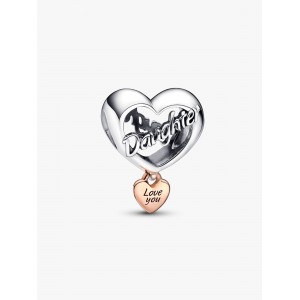 Pandora Κρεμαστό Σύμβολο Καρδιά Love You Κόρη Ασήμι 925 Βαθμών Κωδικός 782327C00