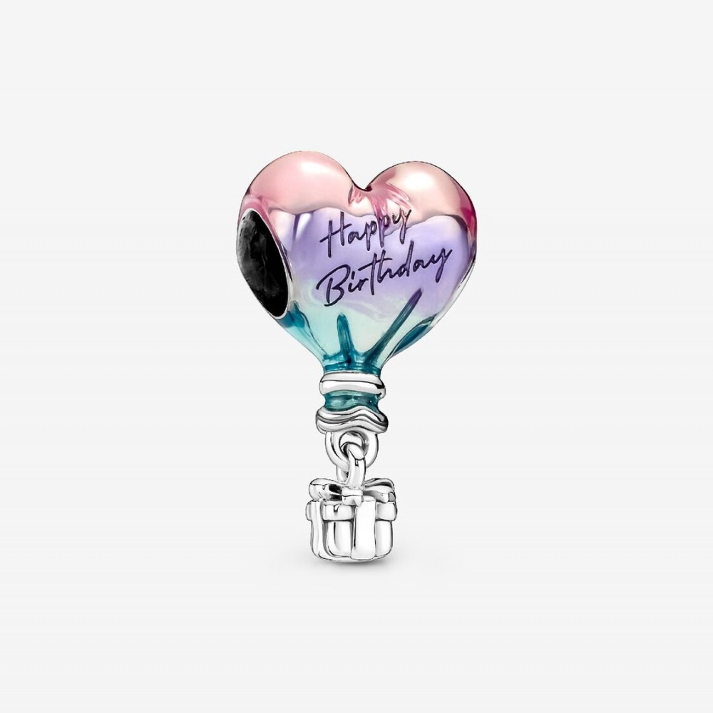 Pandora Σύμβολο Αερόστατο Happy Birthday Ασήμι 925 Βαθμών Κωδικός 791501C01
