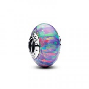 Pandora Σύμβολο Μωβ γυαλί Murano  Ασήμι 925 Βαθμών Κωδικός 791691C05