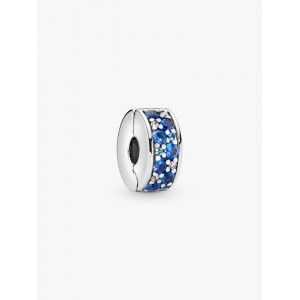Pandora Σύμβολο κλιπ Μπλε pavé  Ασήμι 925 Βαθμών Κωδικός 791817NSBMX