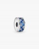 Pandora Σύμβολο κλιπ Μπλε pavé  Ασήμι 925 Βαθμών Κωδικός 791817NSBMX