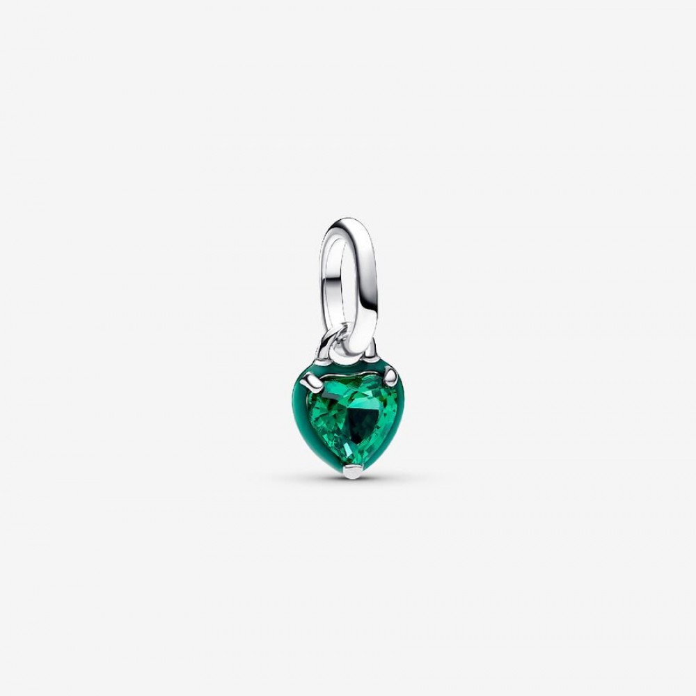 Pandora Mini Κρεμαστό Σύμβολο Pandora Καρδιά Τσάκρα Πέτρες 925 Βαθμών Πέτρες Κωδικός 793042C03