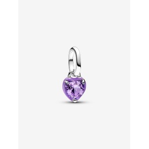 Pandora Mini Κρεμαστό Σύμβολο Pandora Καρδιά Τσάκρα Πέτρες 925 Βαθμών Πέτρες Κωδικός 793042C04
