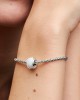 Pandora Σύμβολο Λευκό γυαλί Murano  Ασήμι 925 Βαθμών Κωδικός 793118C00