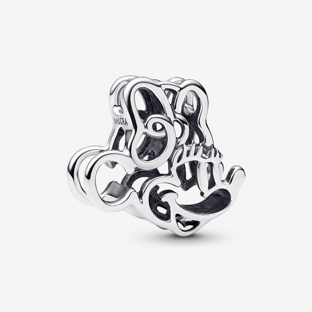 Pandora Διάτρητο Σύμβολο Minnie Mouse Disney Ασήμι 925 Βαθμών Κωδικός 793908C00