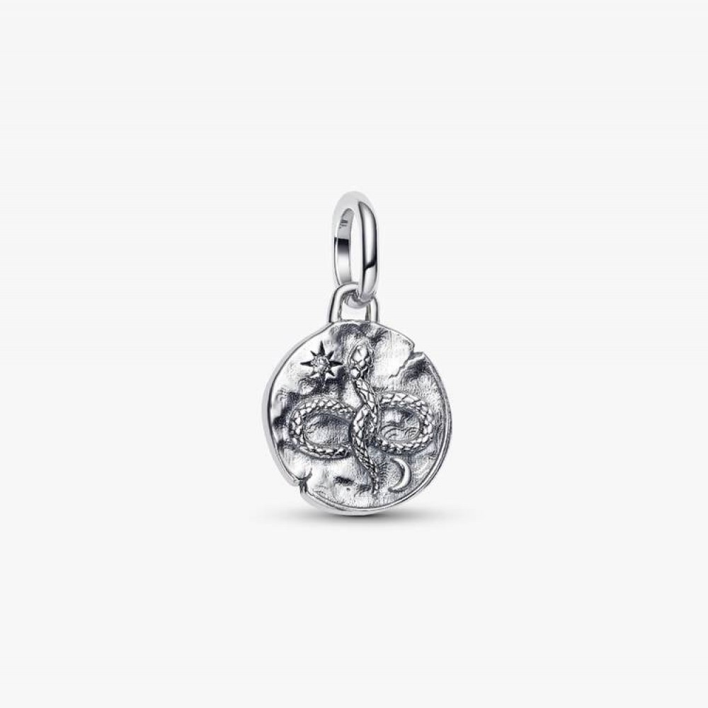 Pandora Σύμβολο Μενταγιόν Φίδι Άπειρο Ασήμι 925 Βαθμών Πέτρες Κωδικός 793976C01