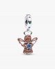 Pandora Κρεμαστό Σύμβολο Αγγελάκι Gingerbread Ασήμι 925 Βαθμών Πέτρες Κωδικός 794247C01