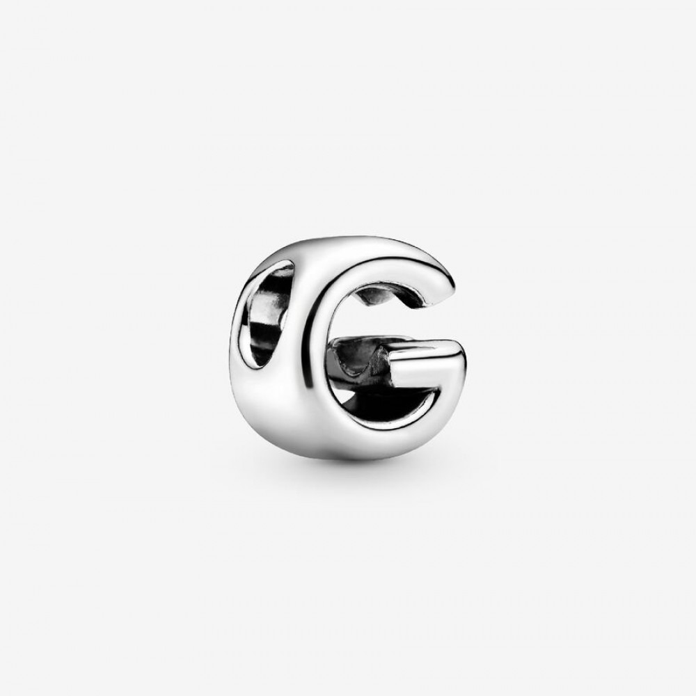 Pandora Σύμβολο Γραμμα G Ασήμι 925 Βαθμών Κωδικός 797461