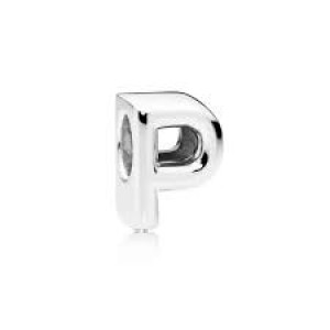 Pandora Σύμβολο Γραμμα Ρ Ασήμι 925 Βαθμών Κωδικός 797470