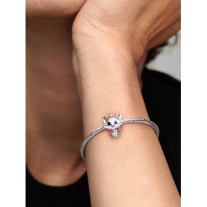 Pandora Σύμβολο Marie Αριστόγατες Disney Ασήμι 925 Βαθμών Πέτρες Κωδικός 798848C01