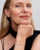 Pandora Βραχιόλι Ριβιέρα Καρδιά Πέτρες Ασήμι 925 Βαθμών Επιχρυσωμένο με Κίτρινο χρυσό Κωδικός 560041C01-18
