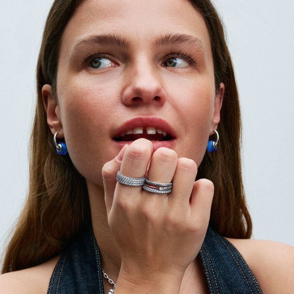 Pandora Mini Κρεμαστό Σύμβολο Pandora Καρδιά Τσάκρα Πέτρες 925 Βαθμών Πέτρες Κωδικός 793042C04